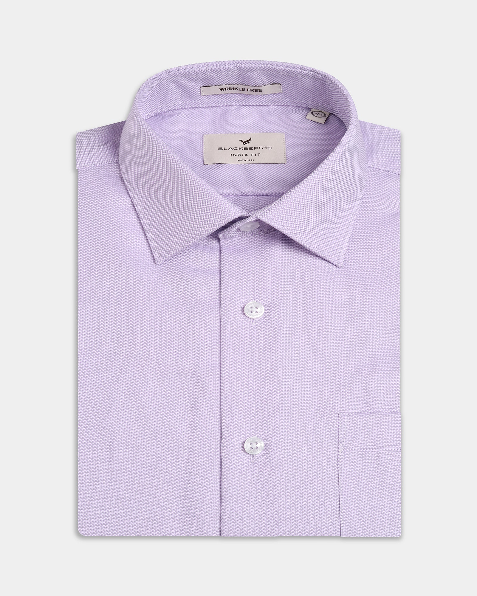 Lilac Textured Shirt - Claron