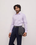 Lilac Textured Shirt - Staple