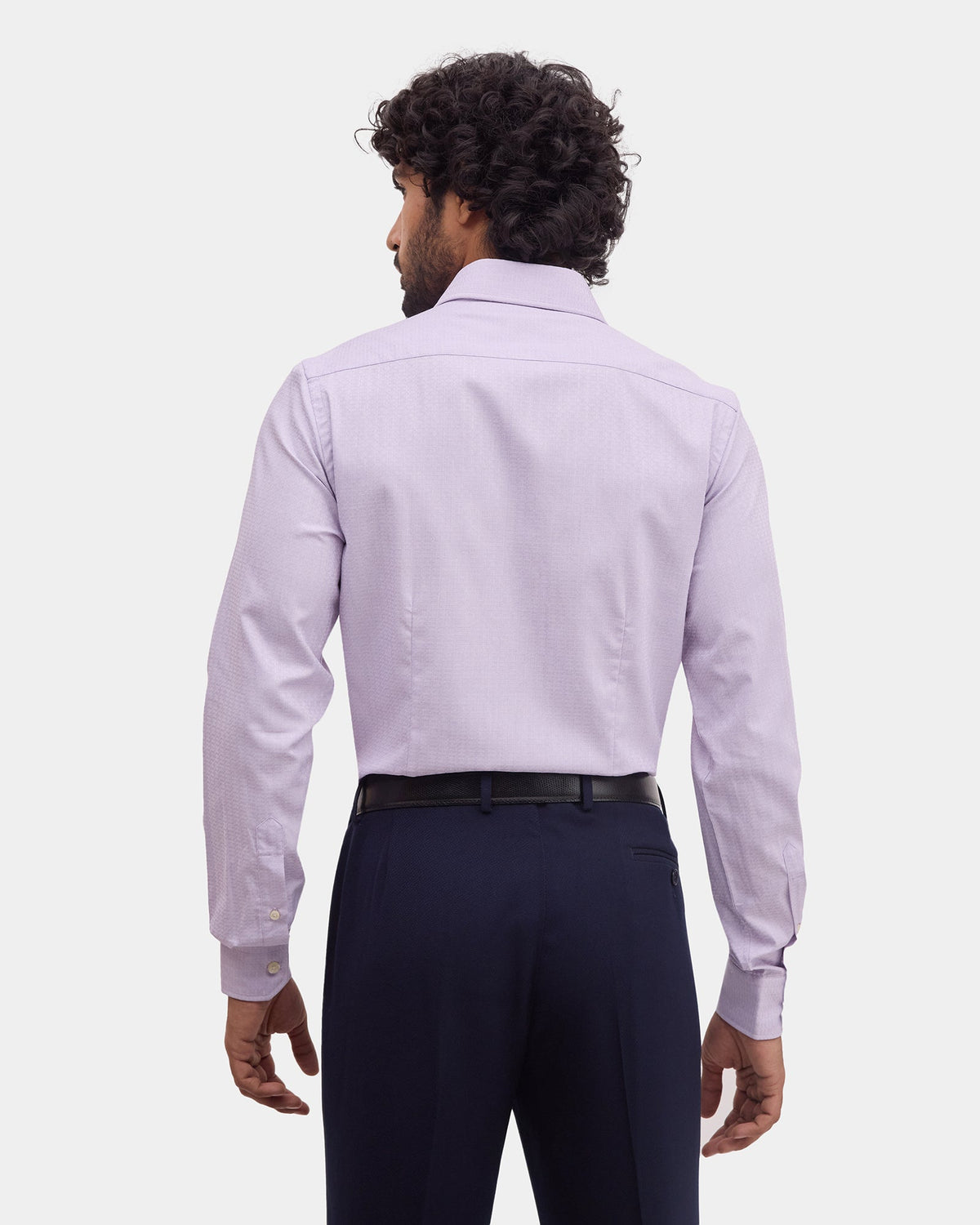 Lilac Textured Shirt - Staple