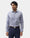 Luxe Formal Grey Textured Shirt - Thyme