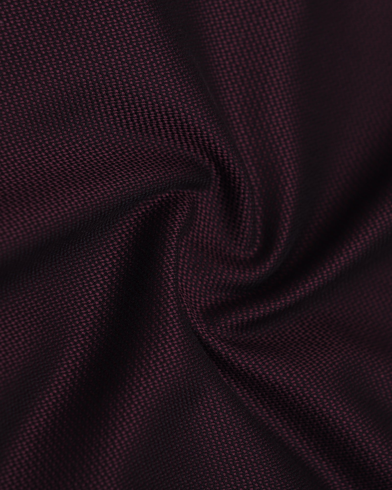 Maroon Textured Shirt - Chiba