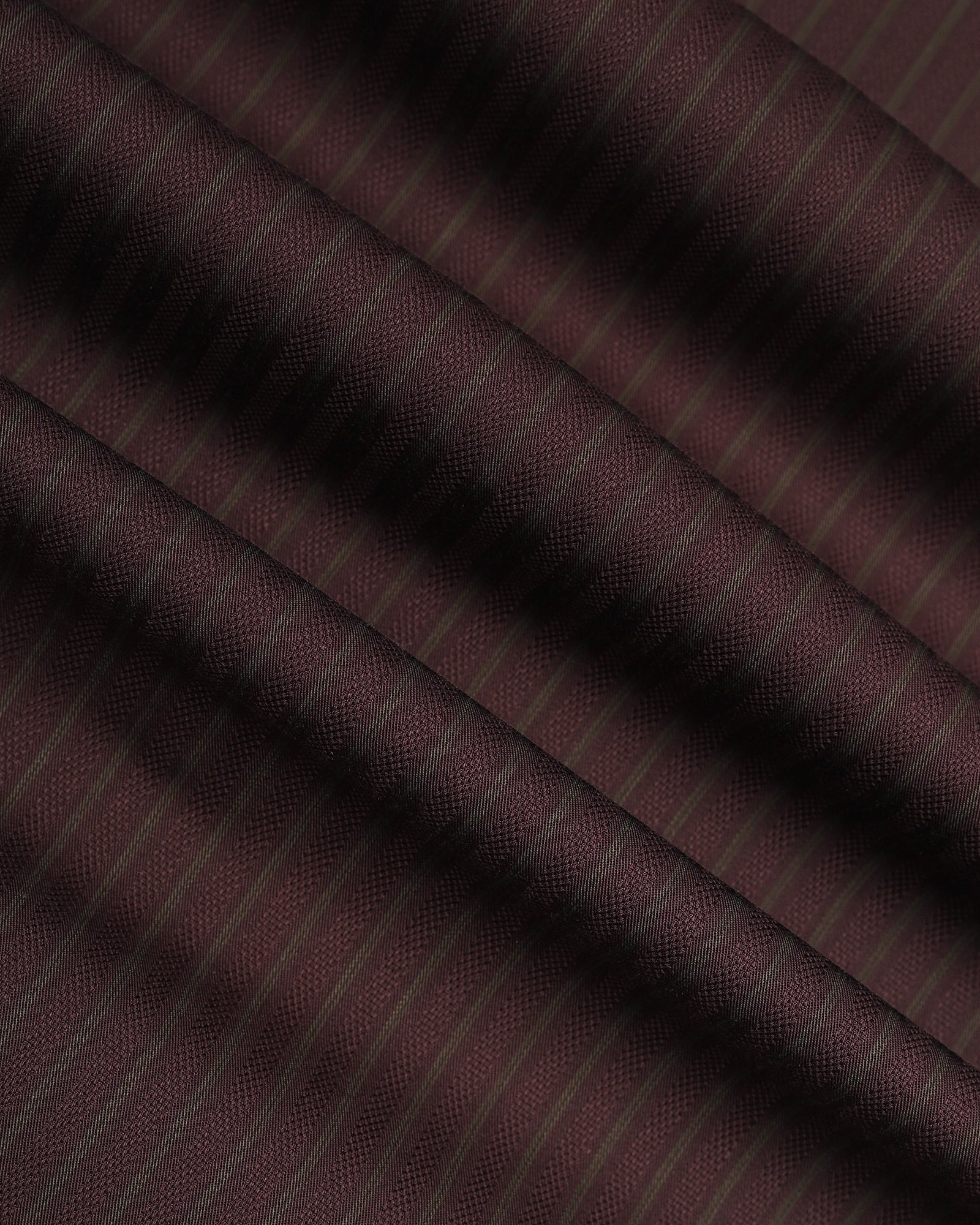Maroon Stripe Shirt - Edrix