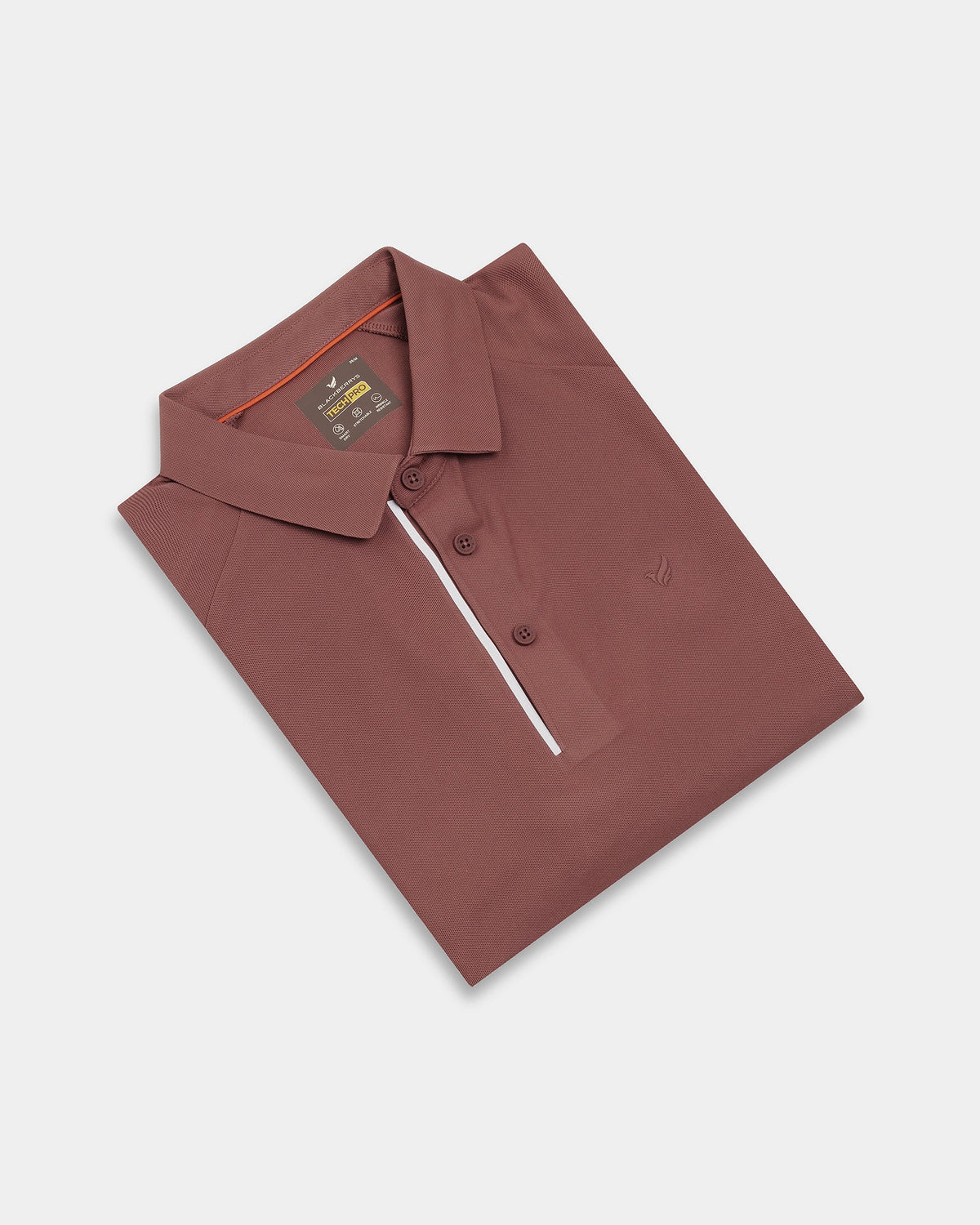 Marron Brown TechPro Solid Polo - Choi