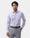 Mauve Non Iron Textured Shirt - Elon