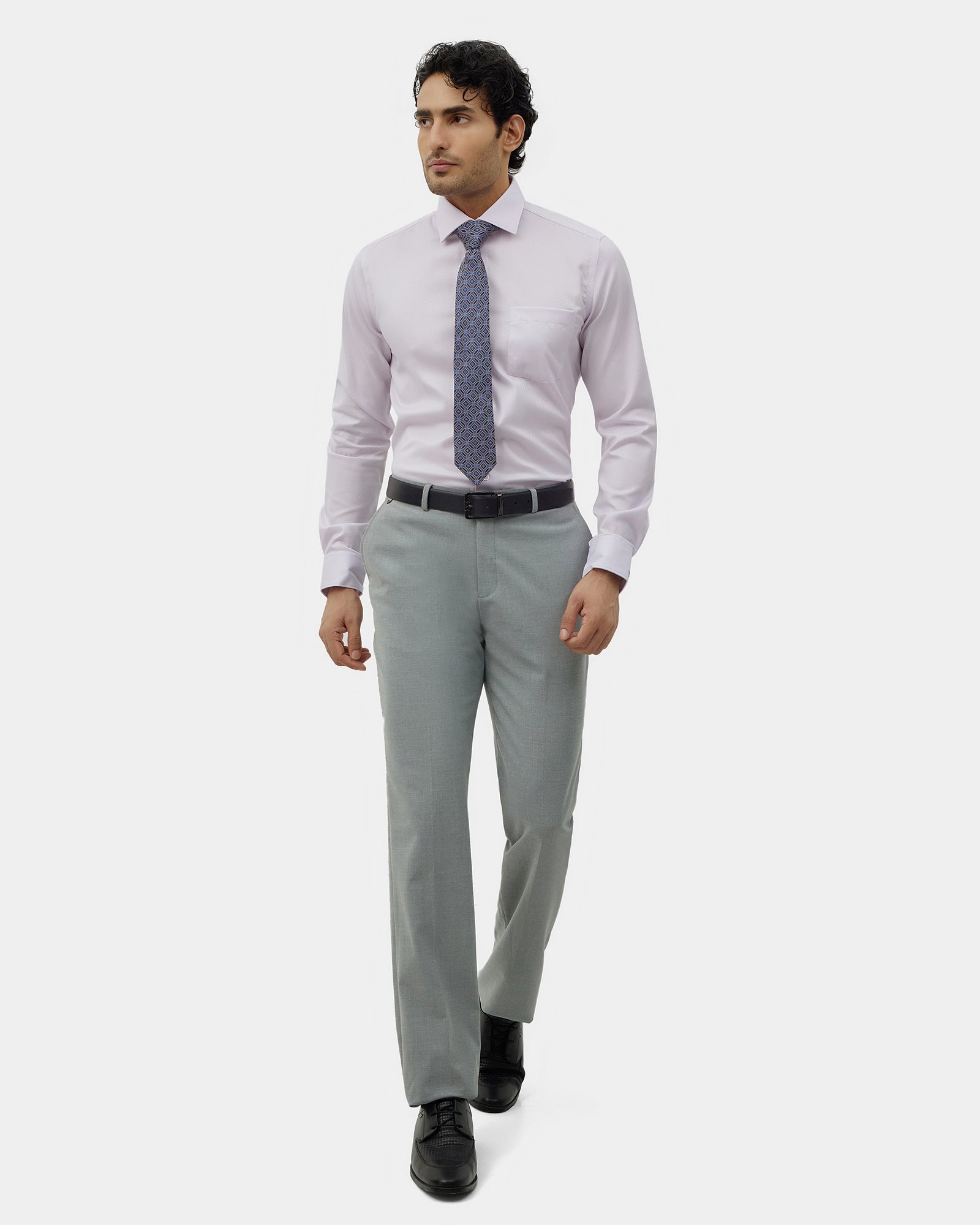 Mauve Textured Shirt - Hornet