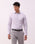 Mauve Linen Solid Shirt - Kaden