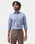Mid Blue Textured Shirt - Kynsa