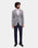 Mid Grey Solid Blazer - Conrado