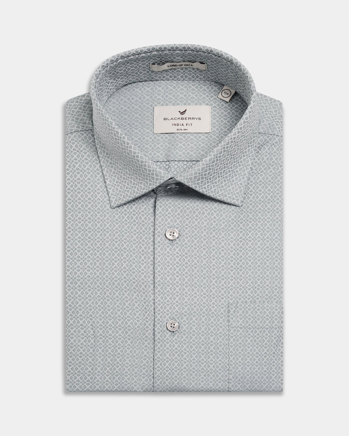Mint Jacquard Shirt - Fein