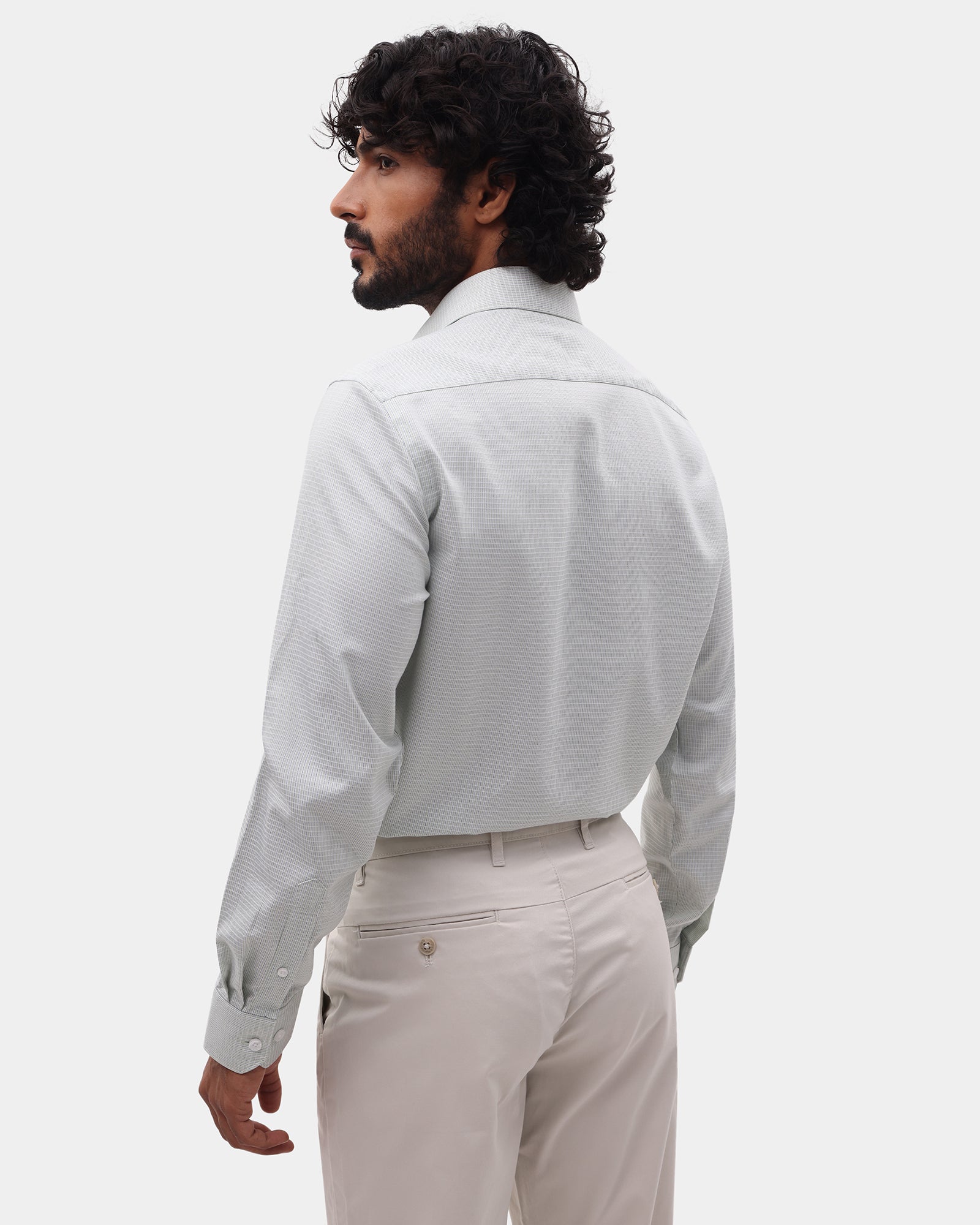 Mint Check Shirt - Elix