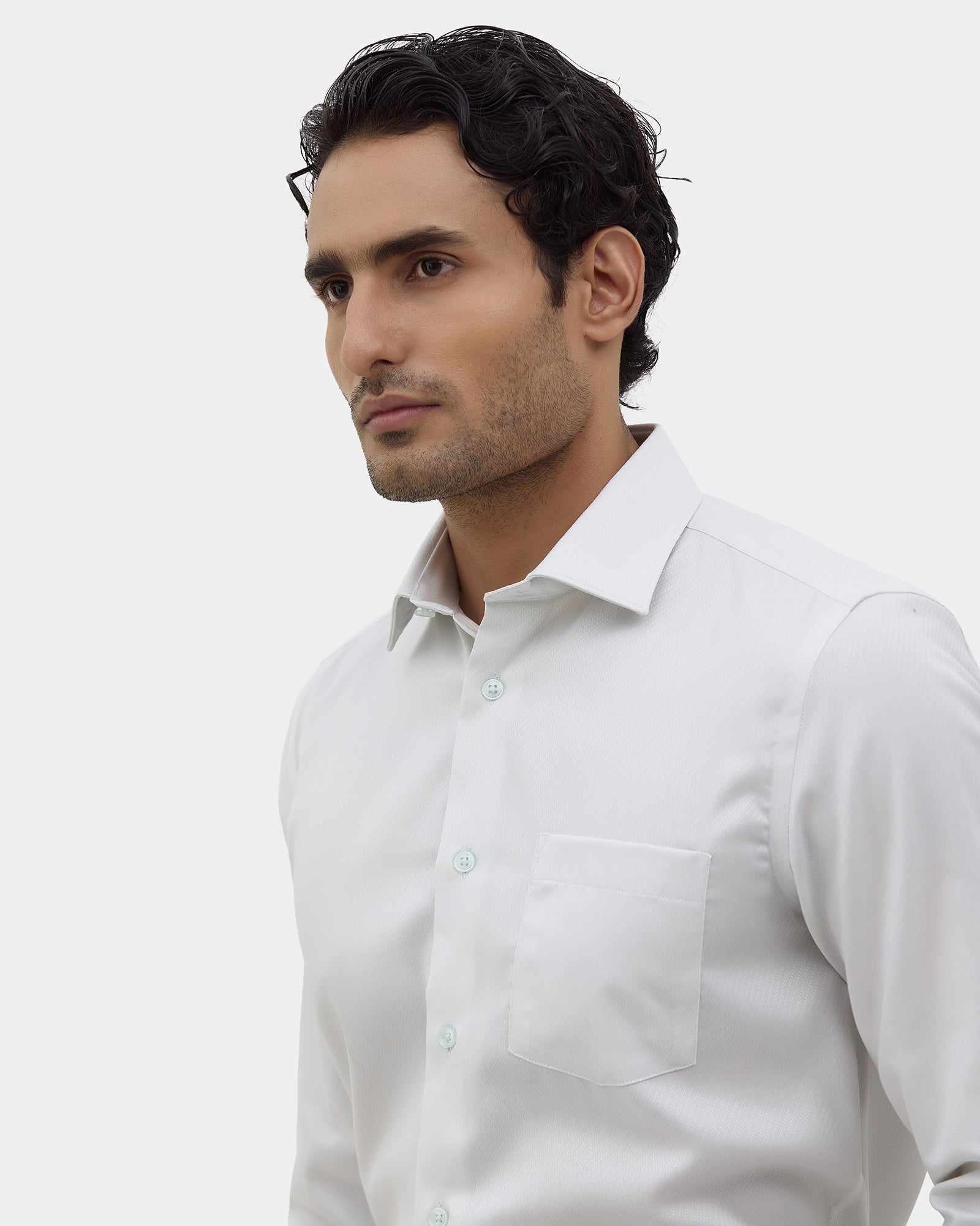 Mint Textured Shirt - Hornet