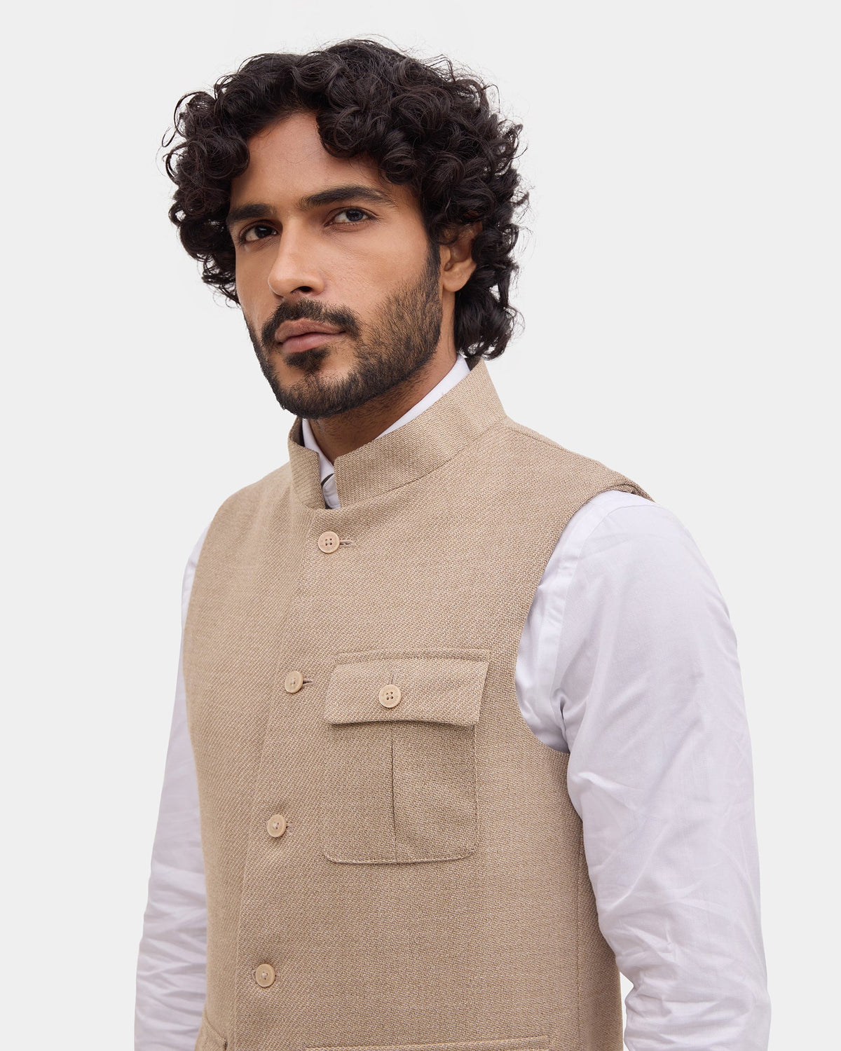 Mouse Textured Waistcoat - Scholar