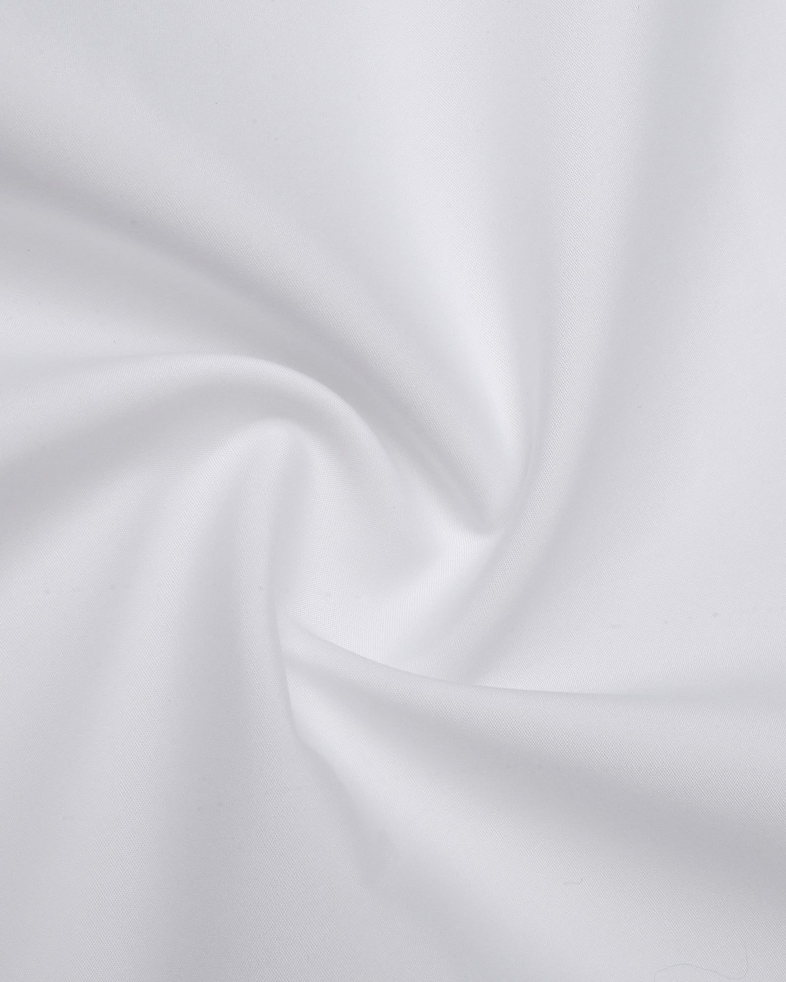 Super White Solid Shirt - Stand
