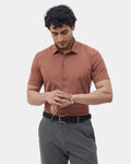 SHORT SLEEVE INDIA FIT DOBBY SHIRT