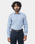 Blue Unwrinkle Textured Shirt - Russel E