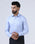 Light Blue Staples Dobby Formal Shirts - Hydra