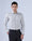 Light Grey Staples Dobby Formal Shirts - Hydra