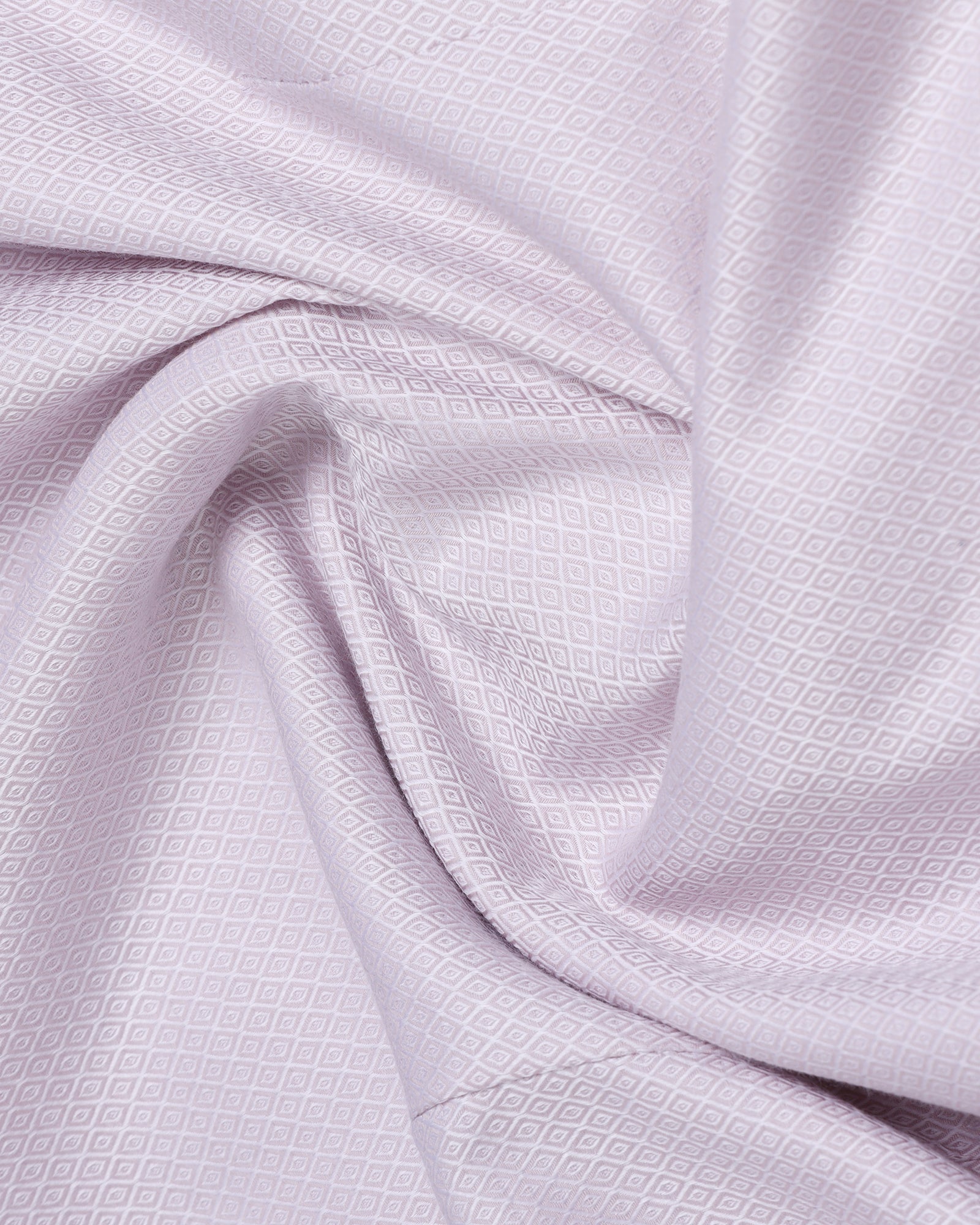 Light Pink Staples Dobby Formal Shirts - Bridget