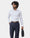 White Unwrinkle Textured Shirt - P31