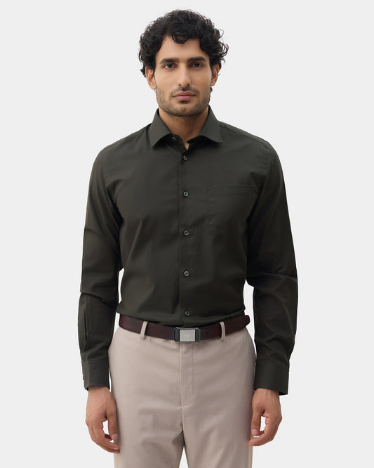 Green Textured Shirt - Derek