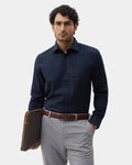 LONG SLEEVE INDIA FIT DOBBY SHIRT