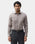 Beige Solid Shirt - Roger
