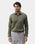 Olive Solid Shirt - Roger