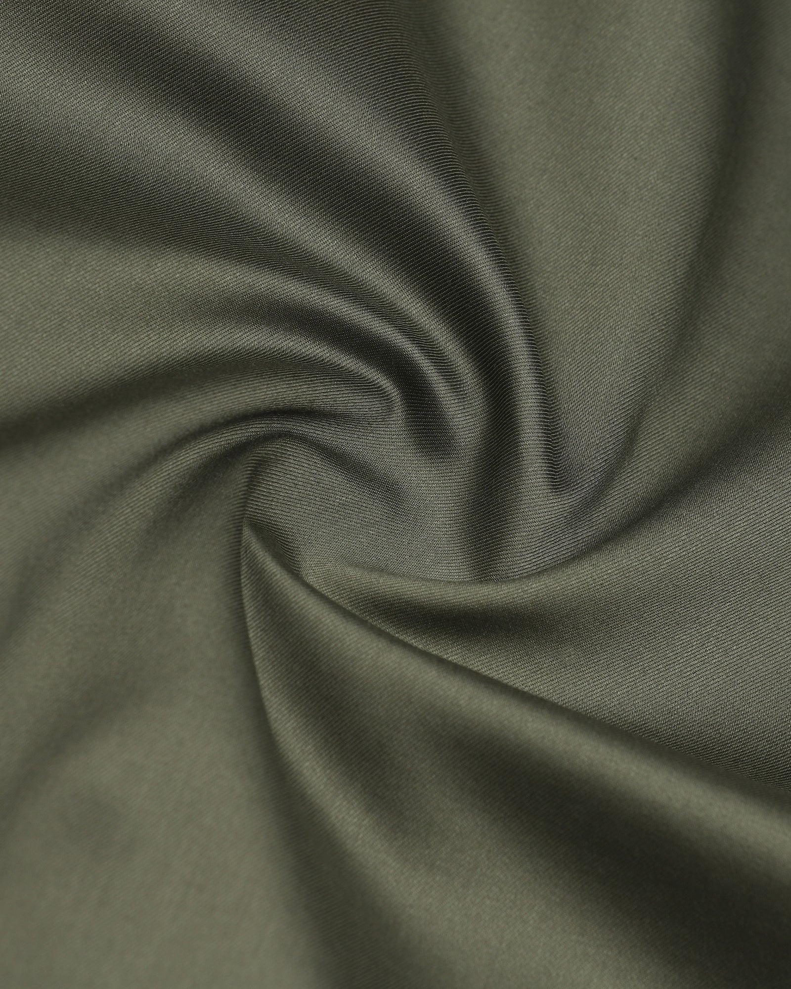 Olive Solid Shirt - Roger