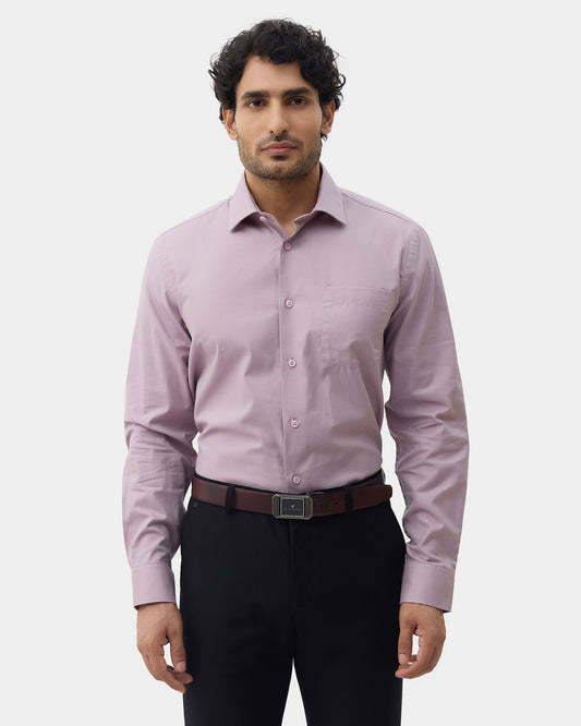 Dusty Pink Textured Shirt - Refri