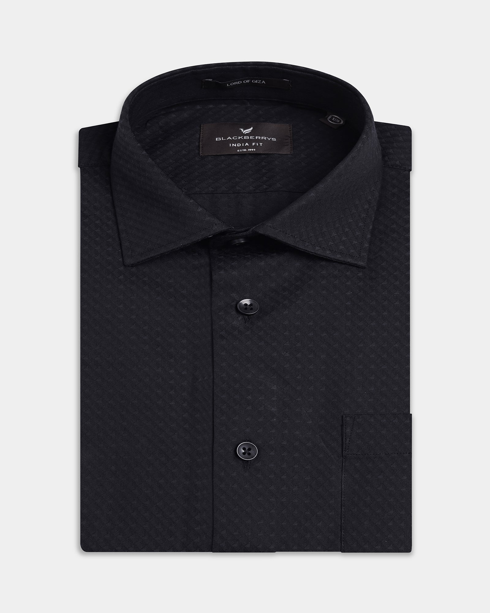 Black Jacquard Shirt - Purist