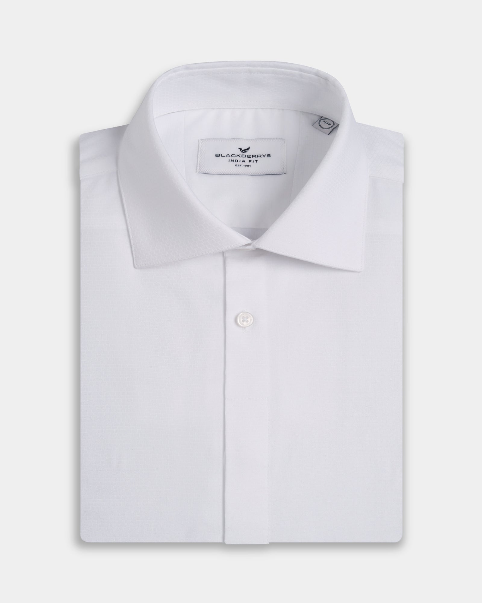 White Textured Shirt - Klarex