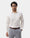 Cream Textured Shirt - Noven