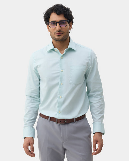 Mint Textured Shirt - Noven