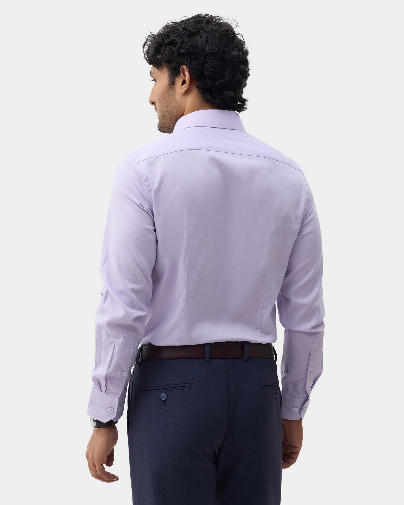 Lilac Textured Shirt - Noven