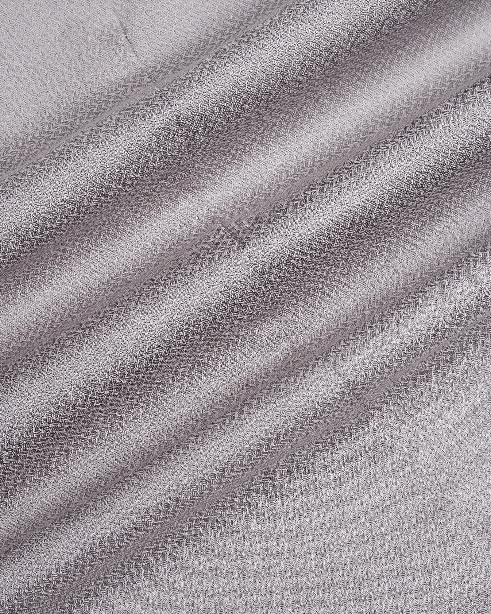 Grey Textured Shirt - Birch