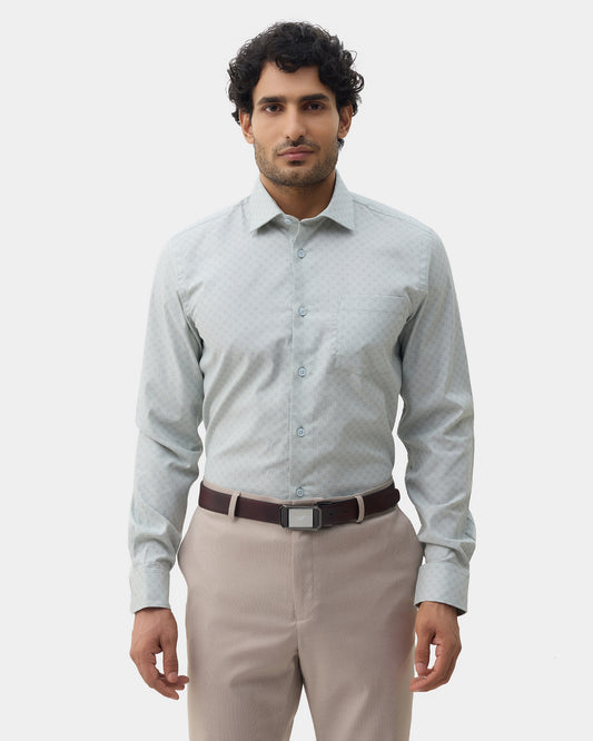 Mint Printed Shirt - Quill