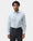 Aqua Green Textured Shirt - Maky