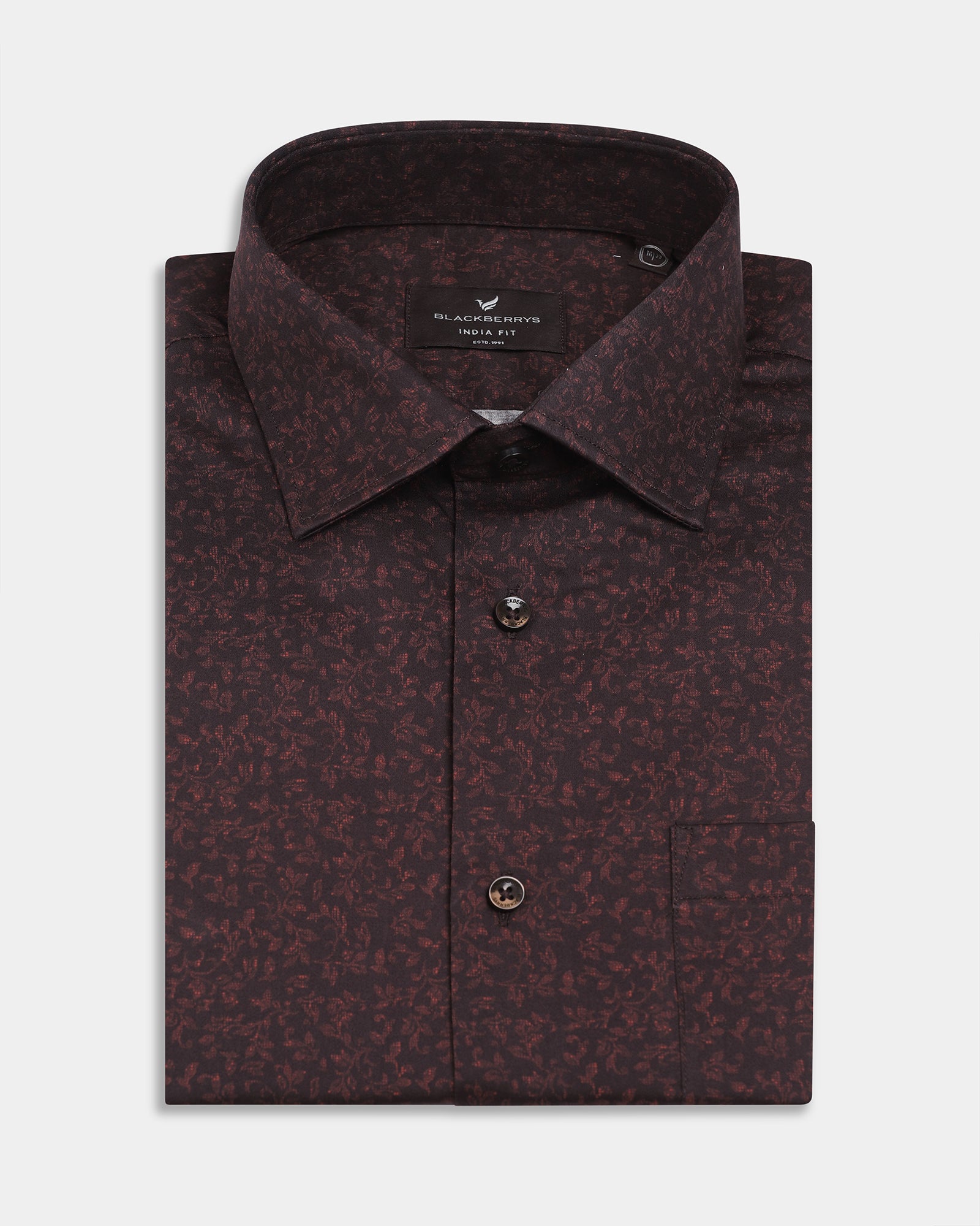 Rust Printed Shirt - Jetta