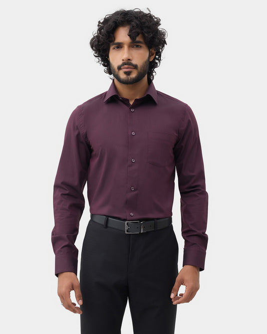 Wine Check Shirt - Element