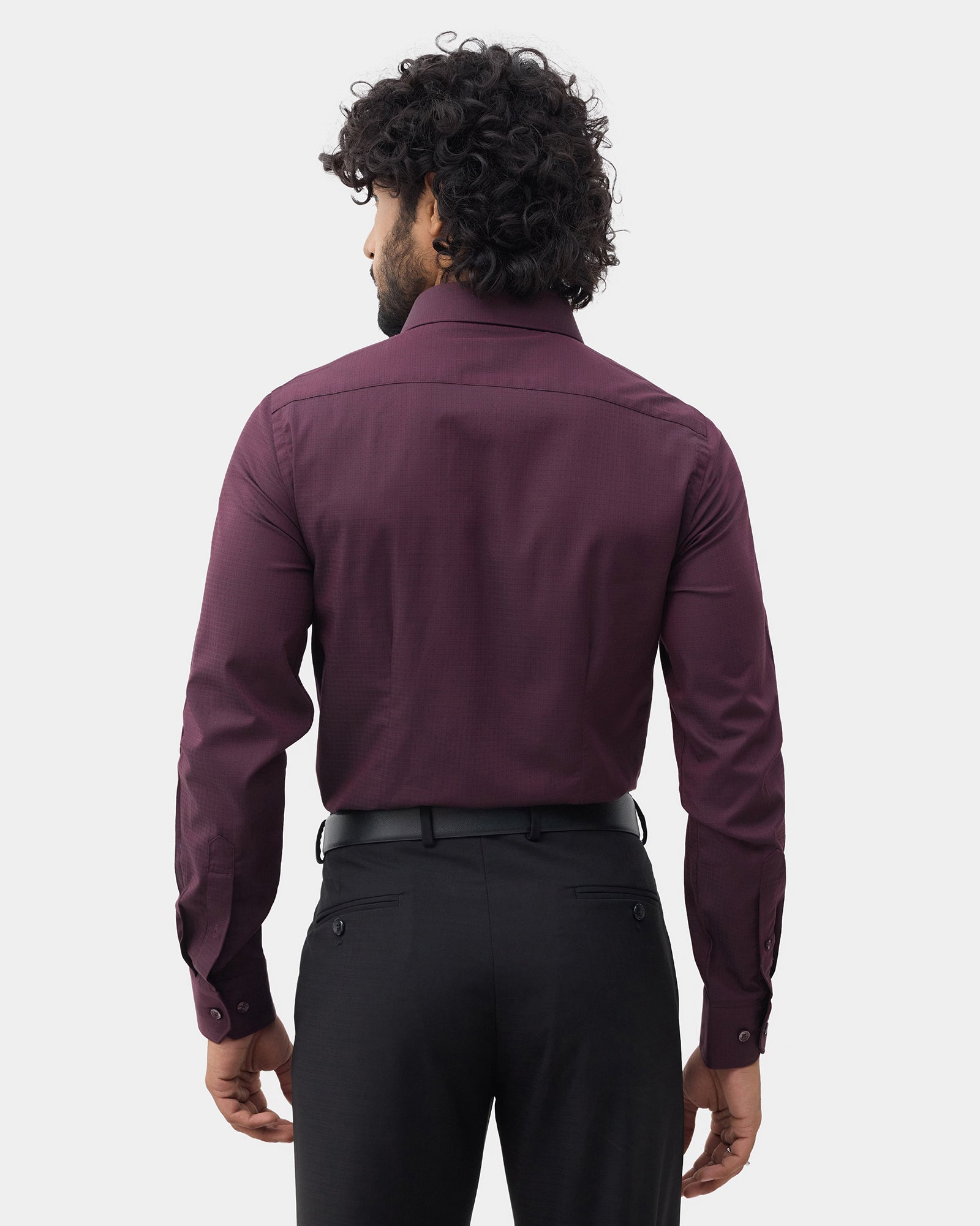 Wine Check Shirt - Element