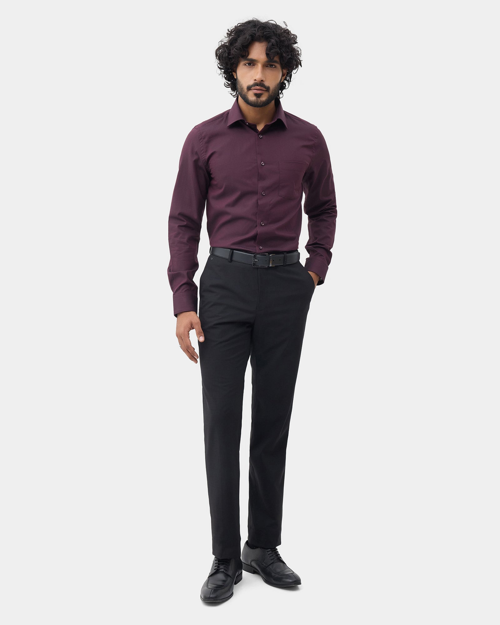 Wine Check Shirt - Element