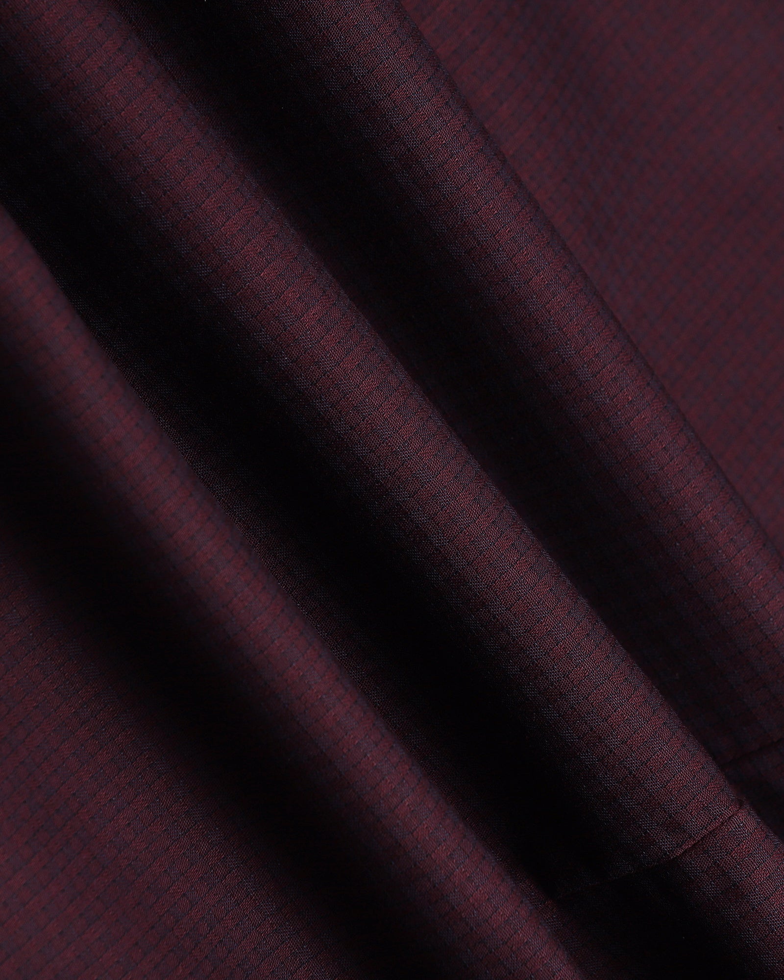 Wine Check Shirt - Element