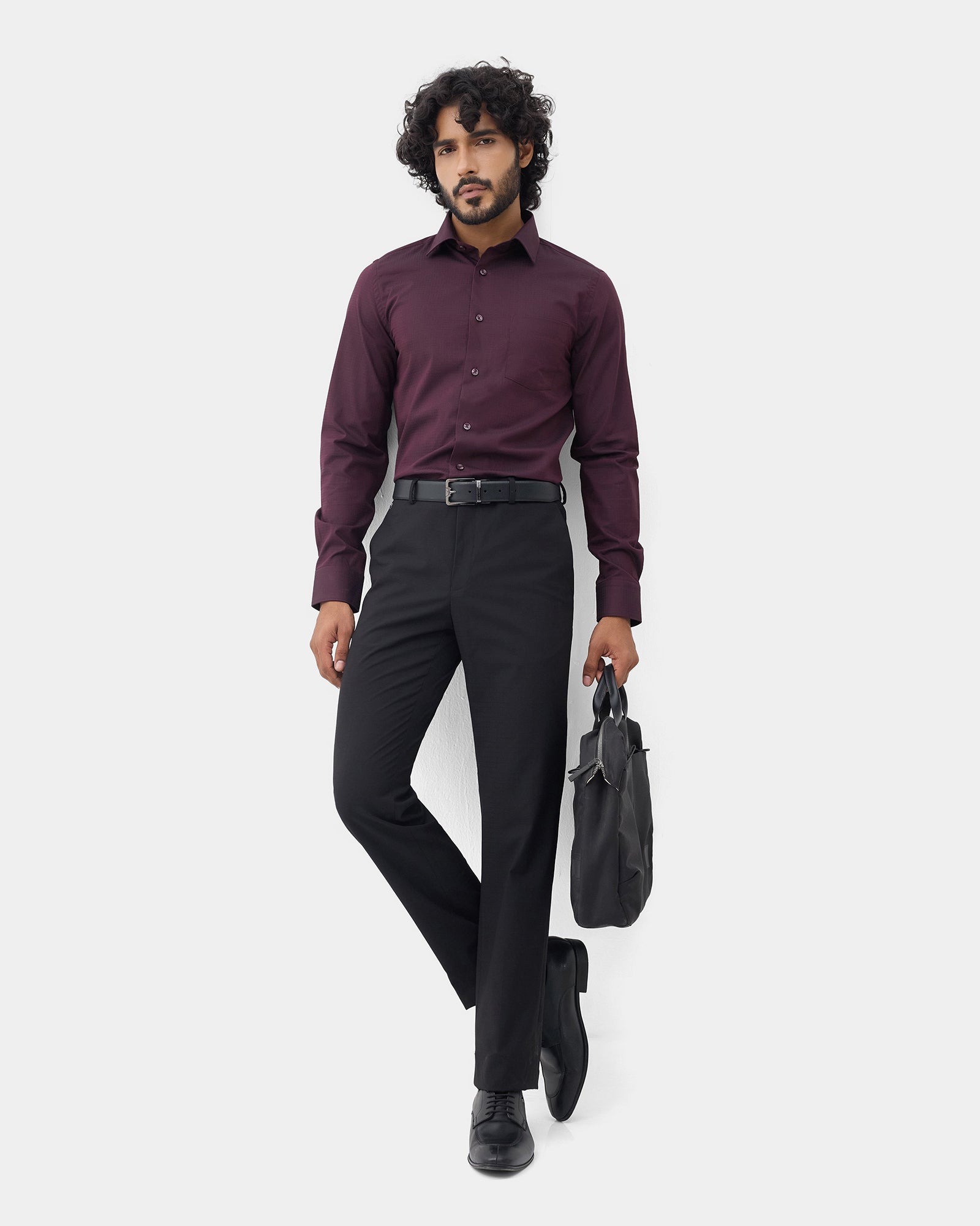 Wine Check Shirt - Element