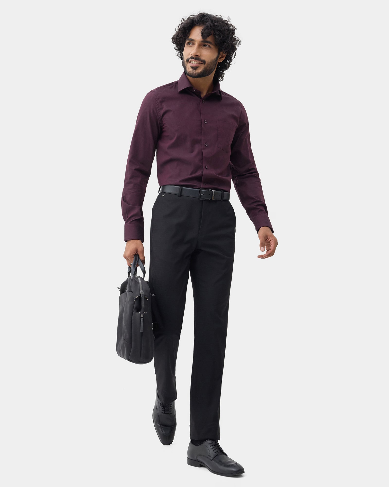 Wine Check Shirt - Element