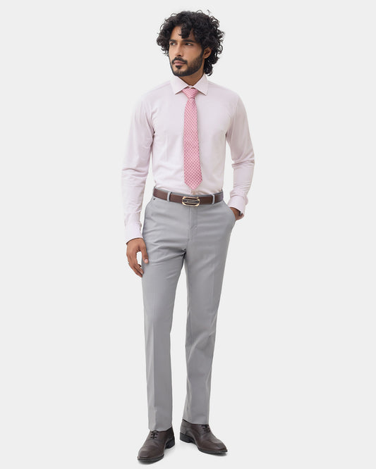 Light Pink Solid Shirt - Electra