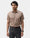 Brown Printed Shirt - Microbus