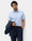 Light Blue Textured Shirt - Maky