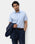 Light Blue Textured Shirt - Maky