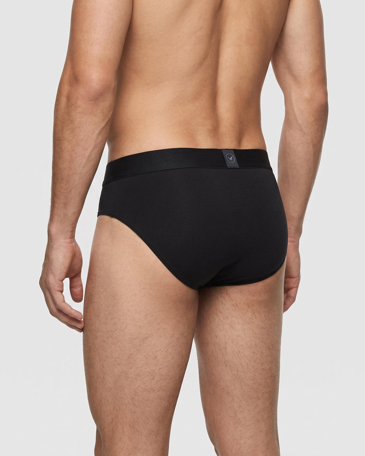 Black & Blue Solid Breif Pack of 2 - Albany