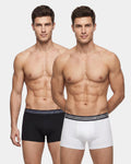 Black & White Solid Trunk Pack of 2 - Akebia